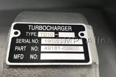 China TD10 49181-03900 4918103900 Turbo-Maschinenteil-Leistung Cmp-Turbolader fournisseur